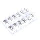 thumbnail image 1 of 2x Micro Screws Nuts Assortment 12 Size Stainless Spectacles Screws Yinane Tornillo de reparación de relojes, 1 of 8