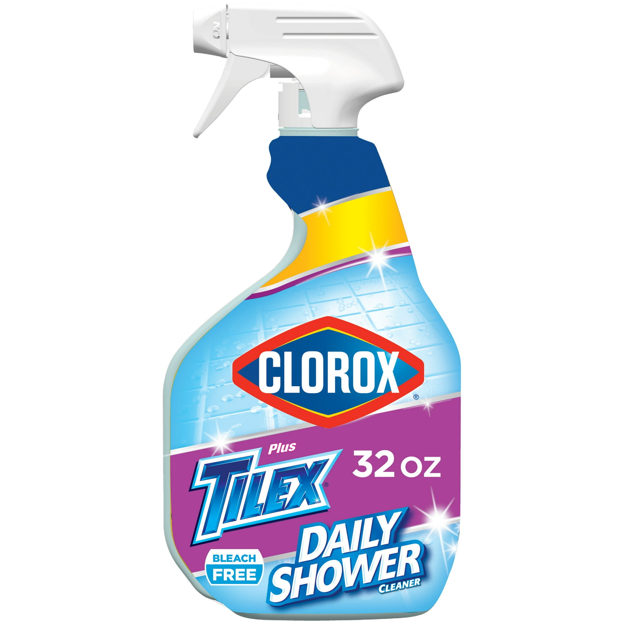 Clorox Plus Tilex Daily Shower Cleaner and Bathroom Spray, 32 fl oz