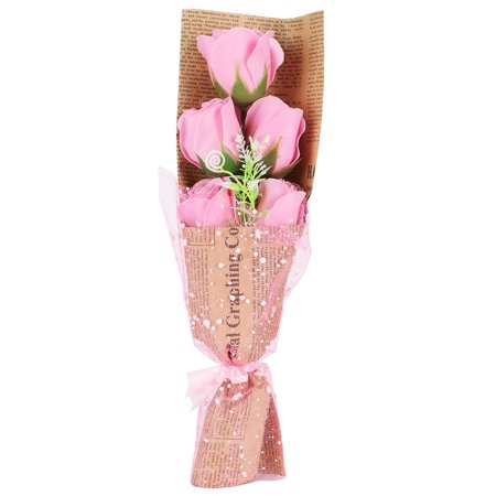 Gupbes Bouquet De Fleurs Faux Simulation Rose Bouquet De Fleurs Saint Valentin Anniversaire Gif Rh Walmart Canada