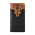 thumbnail image 1 of Billetera Western Montana West Larga Bifold con Bloqueo RFID Cowboy, 1 of 7