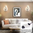 thumbnail image 4 of Vuszr Modern Wall Sconce Cool White LED Acrylic Shade Indoor Lighting, 4 of 5