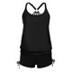thumbnail image 4 of WILLBEST Traje de Baño Completo Para Mujer, Traje de Baño Estampado de Dos Piezas, Tankini de Cintura Alta Con Cordón y Control de Braguita, Conjunto de Tankinis Deportivos, 4 of 4