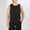 Z-Black, variant on Men'S Fashion Spring And Summer Casual Sleeveless Round Neck Threaded Sports Undershirt Men'S Pullover Bottoming Shirt Khaki + L