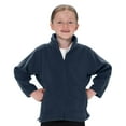 thumbnail image 2 of Jerzees Schoolgear Childrens Full Zip Outdoor Fleece Jacket, 2 of 4