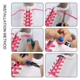 thumbnail image 4 of Cordones Elásticos Magnéticos Sin Cordones Para Zapatos, Zapatillas Unisex Para Niños, Cordones Sin Herramientas Inevent AP007036-02, 4 of 6