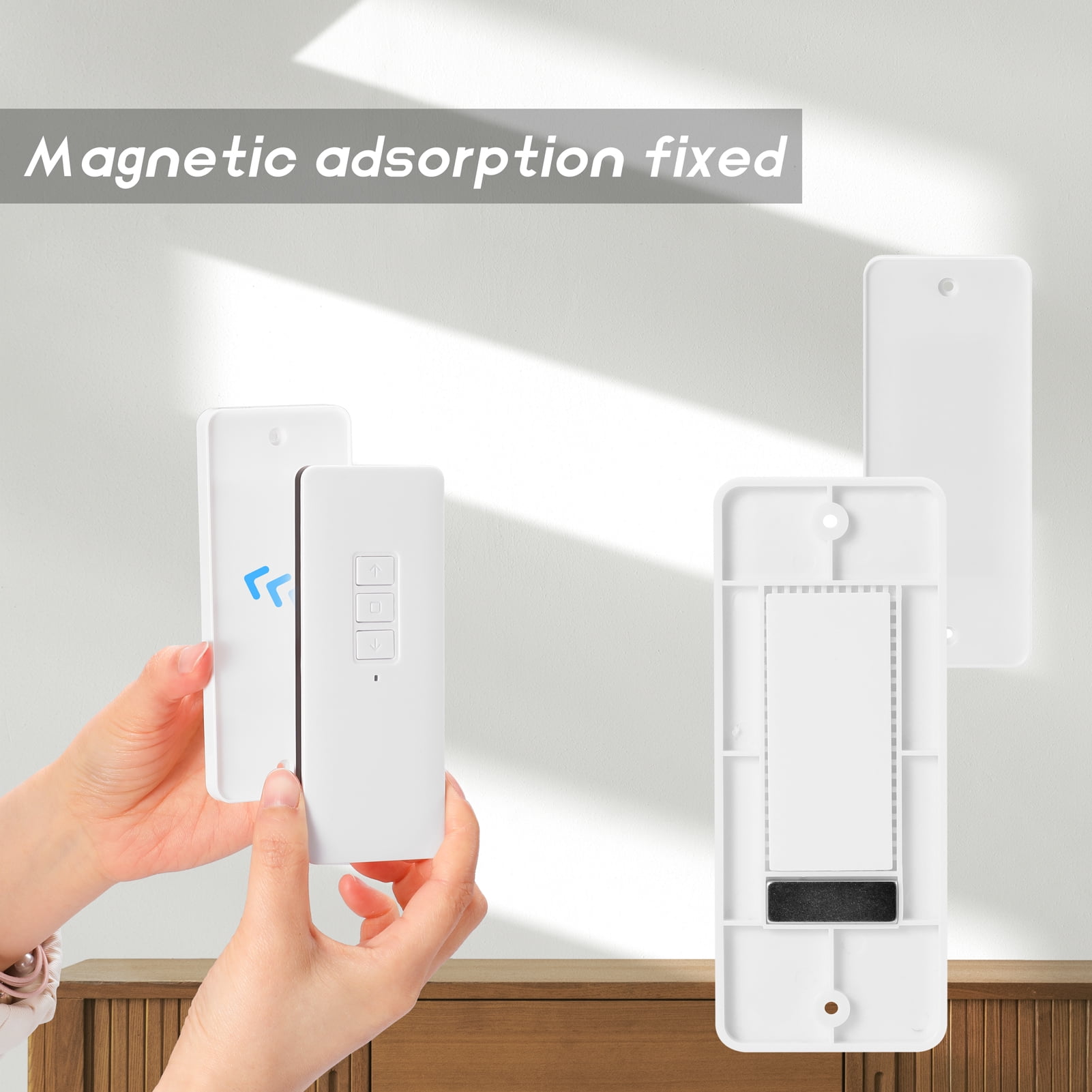 Tuya WIFI M515EGWT Intelligent Pull Bead Curtain Motor Intelligent Home Household Life Hotel Electric Curtain Motors Mobile APP Control Remote Control Voice Control Quiet Compatible with H