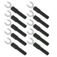 thumbnail image 4 of Connecteurs de Fil de Fourche en Forme de U Connecteurs de Fil de Fourche en Forme de Y 10 Pcs Connecteurs de Fil de Fourche en Laiton 6mm/0.2 Po Y Type 4mm/0.2 Po Trou, 4 of 8
