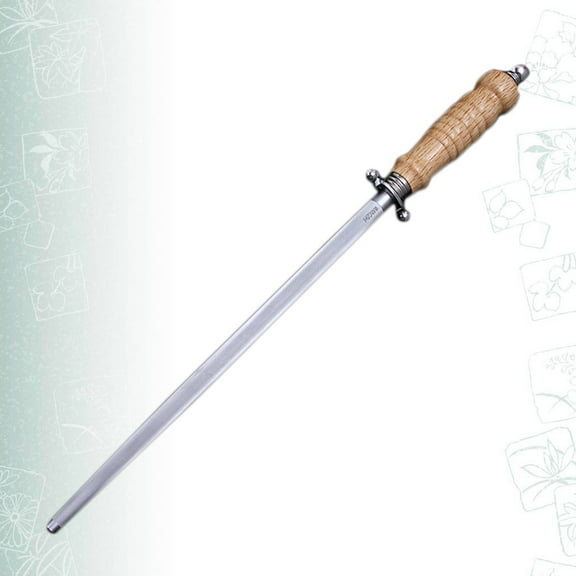 ROMANSENTIAL 1Pc Portable Ceramic Steel Honing Rod For Kitchen Tools And Cooking