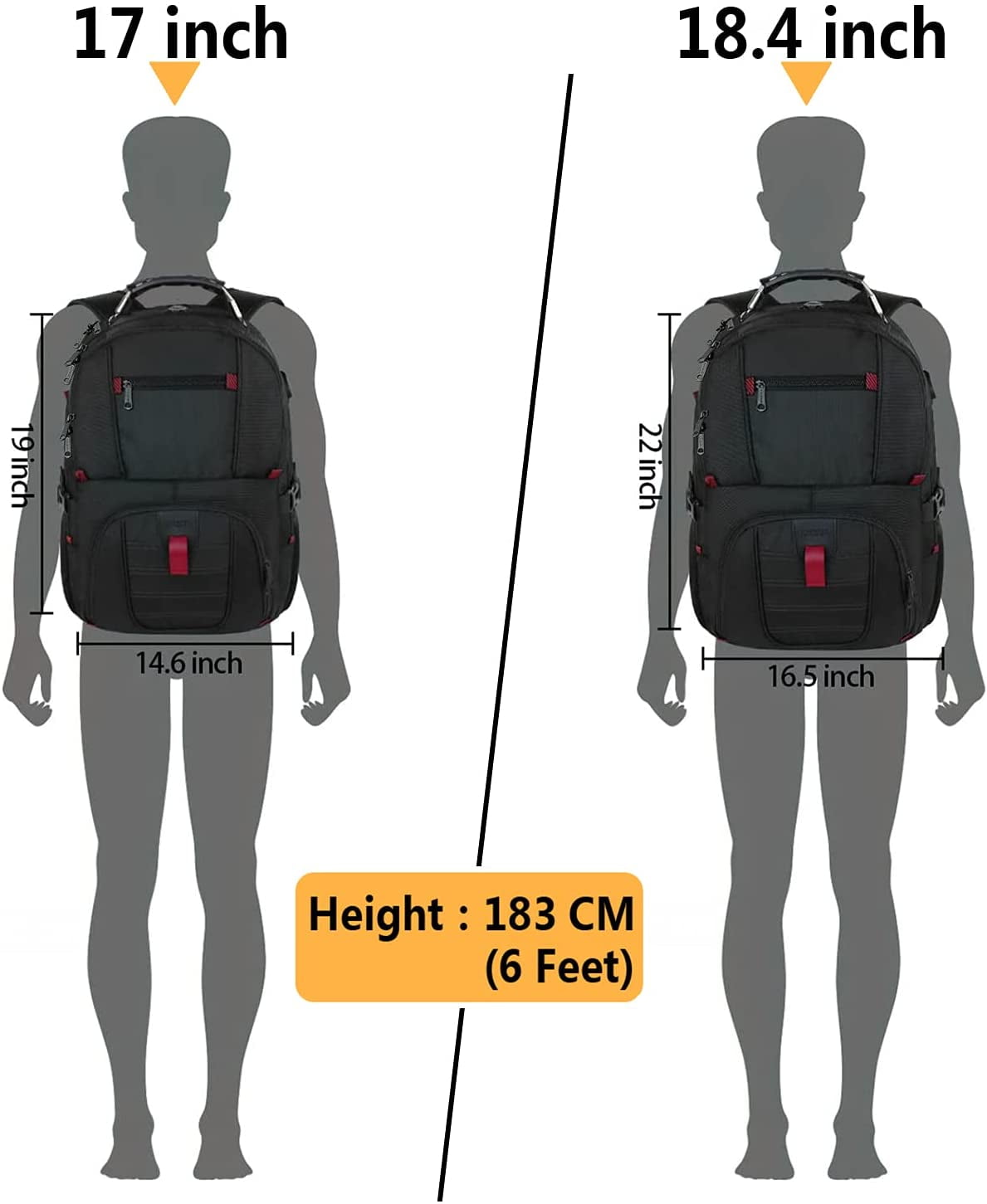 RefrigiWear® Travel Backpack (0995UBBLKOSA)