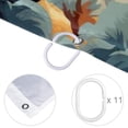 thumbnail image 4 of yowmns Waterproof Printed Shower Curtain Set with Hooks - Bathroom Decoration for Shower Curtains, 4 of 6
