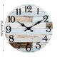 thumbnail image 2 of Reloj de pared de estilo para salón y dormitorio con pantalla de 24 horas. Reloj moderno para colgar en pared con diseño., 2 of 5