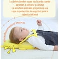 thumbnail image 4 of Casco Para Bebe Antigolpes Gorro Protector Cabeza Acolchada Pato Modelo Amarillo, 4 of 4