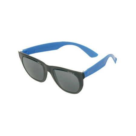 1 Pair Blue Tourist Novelty Rubber Sunglasses Party Favors 80s Costume Accessory