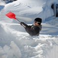 thumbnail image 3 of Childrens Sand Beach Shovel in Summer, Kids Snow Shovel in Winter, Plastic Shovel With Stainless Steel Handle, Durable Outdoor Beach Spade, Snow & Sand Scoop Shovels for Boys and Girls (Red 1PC), 3 of 8