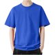 thumbnail image 3 of Camisetas Elvqul para Hombre Algodón Azul Economicas Manga Corta Liso Cuello Redondo, 3 of 6