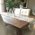 thumbnail image 4 of Camino de Mesa Inteprter Macramé Beige 35*180cm, 4 of 6