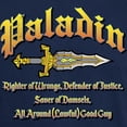 thumbnail image 3 of CafePress - Paladin All Around Good Guy Dark T Shirt - Men's Classic Graphic Cotton T-Shirt, 3 of 4