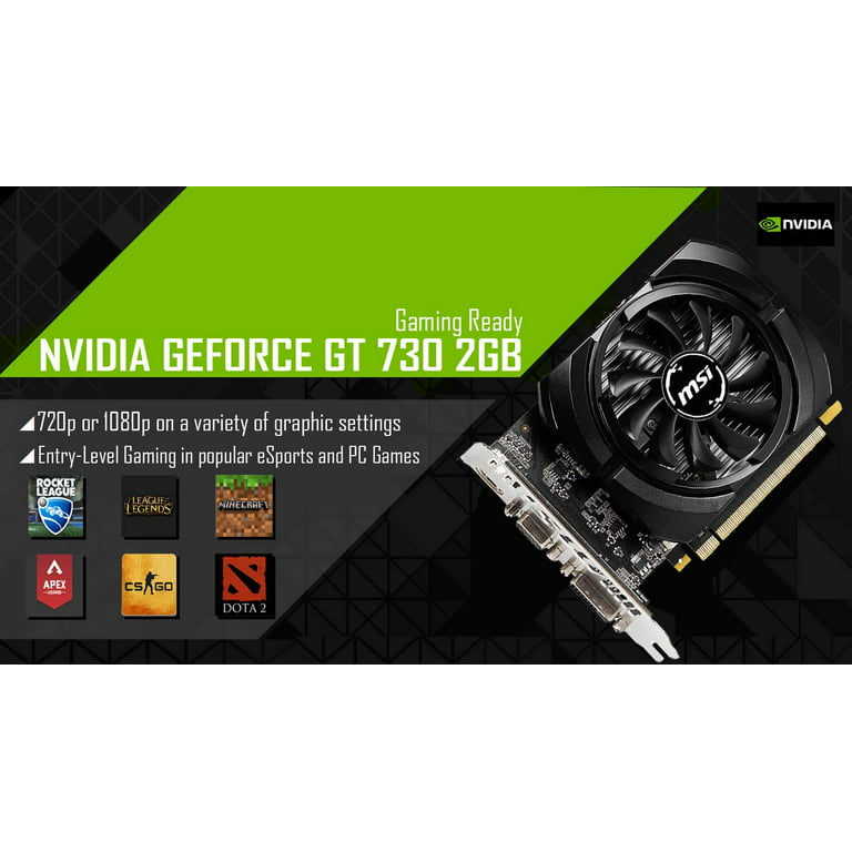 GT 730 : Test in 12 Games in 2023 - Nvidia GT 730 DDR5 Gaming 