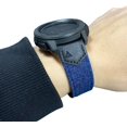 thumbnail image 3 of HAHDAXIA Bracelet de Montre pour Garmin Instinct/Instinct 2 Bracelets Solaires, Toile de Denim Douce avec Bracelet de Poignet en Cuir Véritable Résistant à la Sueur pour Garmin Instinct Tactique/marée/esports/instinct Solar-Max Poignets, 3 of 7