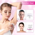 thumbnail image 4 of Afeitadora eléctrica 3 en 1 para mujer, sistema masajeador facial, cepillo facial de limpieza para pierna cara cuerpo labios brazo Xemadio LL-1167, 4 of 7