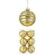 thumbnail image 2 of 6 bolas navideñas irrompibles | Adornos navideños con purpurina | Multicolor, dorado, plateado y rojo | Plástico ABS ligero y duradero | Ideales para decorar casas, oficinas, restaurantes y, 2 of 6