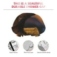 thumbnail image 5 of Disketp Large Cattle In A Meadow In Top Of A Hill Shower Caps,Reusable Shower Cap For Women, Double Layer Waterproof Hair Cap, Large Size For All Hair Lengths,For Girls Spa Home Salon Use, 5 of 9