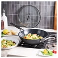 thumbnail image 2 of ZWILLING Milano 30 cm / 12 Inch Aluminum Wok With Glass Lid, 2 of 6