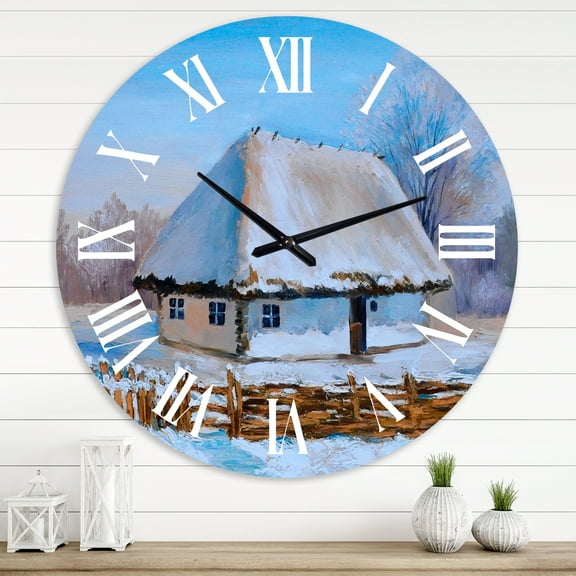 Designart 1 in Traditional Wall Clock