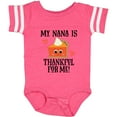 thumbnail image 3 of Inktastic Thanksgiving Nana Thankful for Me Boys or Girls Baby Bodysuit, 3 of 5