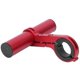 thumbnail image 3 of Soporte de extensión para manillar de bicicleta, extensor multifunción de 10cm, luz para bicicleta, linterna, Clip de soporte, equipo de ciclismo (rojo), 3 of 11