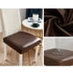 thumbnail image 5 of Fundas elásticas y lavables para sillas de comedor, protectoras para muebles, ideales para fiestas. Café oscuro, 5 of 8