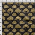thumbnail image 4 of oneOone Cotton Silk Black Fabric Igloo Sewing Craft Projects Fabric Prints By Yard 42 Inch Wide, 4 of 4