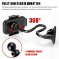 thumbnail image 5 of PrePat 360° Car Windshield Mount Cradle Holder Stand For iPhone Mobile Cell Phone GPS, 5 of 6