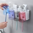 thumbnail image 4 of Cqxid Rack Under $10 Wall Mounted Convenience Toothbrush Holder Toothpaste Stand With Super Sticky Pads For Bathroom New, 4 of 5