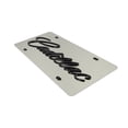 thumbnail image 3 of Cadillac Script License Plate (Chrome), 3 of 3