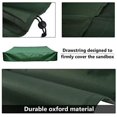 thumbnail image 3 of Couverture de Bac à Sable - Oxford - Protection UV 70 % Imperméable - Cordon - 150x150 cm - Vert, 3 of 4