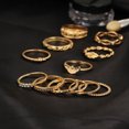 thumbnail image 1 of Juego de anillos para nudillos Anillo de diamantes vintage LingWen 1327534135978, 1 of 1