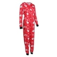 thumbnail image 2 of DuAnyozu Family Matching Christmas Pajamas Set Xmas Long Sleeve Sleepwear Nightwear For Couples Kids Baby, 2 of 9