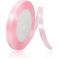thumbnail image 1 of LAICAIW Solid Color Blush Pink Satin Ribbon, 3/8 Inches x 25 Yards Fabric Satin Ribbon for Gift Wrapping, Crafts, Hair Bows Making, Wreath, Wedding Party Decoration and Other Sewing Projects, 1 of 6