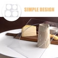 thumbnail image 4 of HEATSHAKING 4Pcs Acrylic Layer Cake Mold Kit with Square and Round Boards for Versatile Baking, 4 of 8