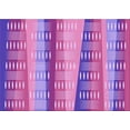 thumbnail image 1 of Ahgly Company Machine Washable Indoor Rectangle Transitional Violet Purple Area Rugs, 7' x 9', 1 of 7