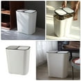 thumbnail image 5 of Eease Dual Compartment Kitchen Recycle Trash Can with Lid, 5 of 7