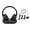 Black (UK Plug), variant on YAHHU Wireless Headphone for TV Watching 2.4G Bluetooth 5.3 TV Headset with Charging Base for Seniors EU Plug (9.45 inches / 24 cm)