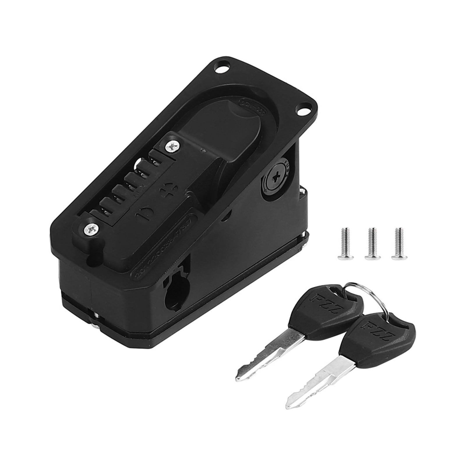 Antitheft Compartment Lock With Charging Port Protector Electric Bike Lock Connection Board Cover