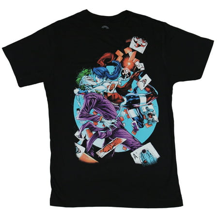 Harley Quinn (DC Comics) Mens T-Shirt - Joker Harley Suicide Squad 15