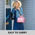 thumbnail image 6 of Boho Bohemia Pioneer Flower Art Drawstring Lunch Bag Women - Drawstring Lunch Bag Insulated for Work Office - Stain-Resistant Large Lunchbags for Women with Multi-Pockets, 6 of 6
