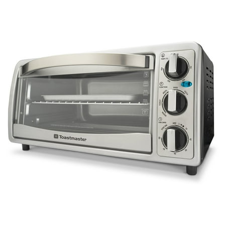 6-Slice Silver Toastmaster Toaster Oven - Walmart.com