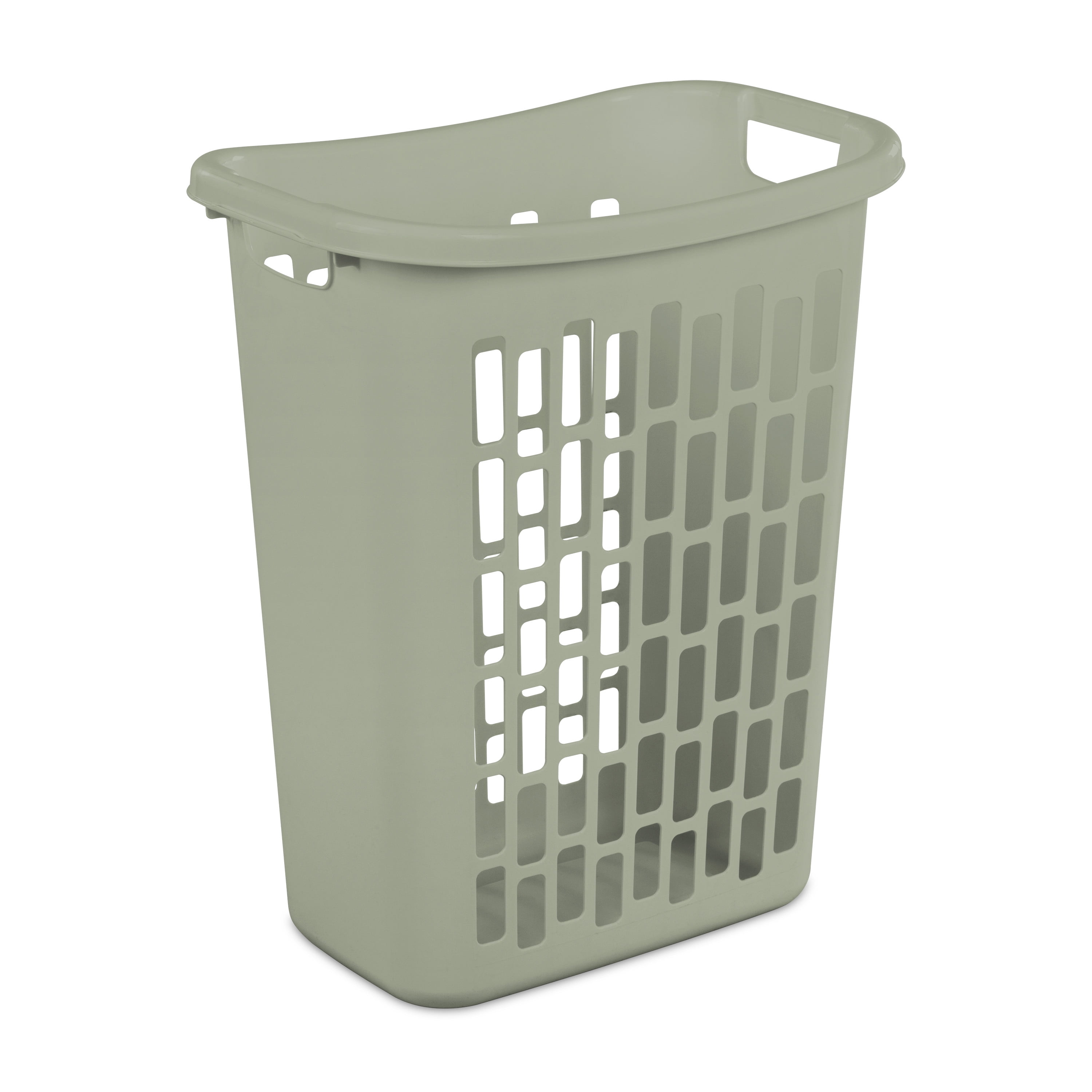 Sterilite Rectangular Open Hamper- Green, STERILITE BTC25 OPP HAMPER