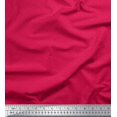 thumbnail image 1 of Soimoi Pink polyester Crepe Fabric Circle & Cross Geometric Printed Fabric 1 Yard 52 Inch Wide, 1 of 4