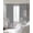 Gray, variant on Dandelion Blackout Curtains for Bedroom/Living Room, Thermal Insulated Kitchen Curtains, Black White Modern Country Rustic Plants Grommet Darkening Window Treatment Drapes 42"x84"x2
